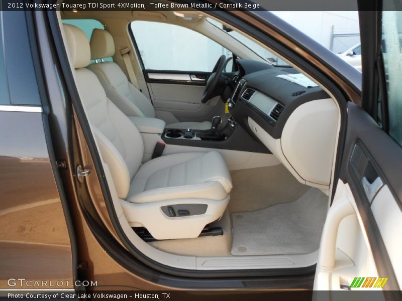 Toffee Brown Metallic / Cornsilk Beige 2012 Volkswagen Touareg TDI Sport 4XMotion