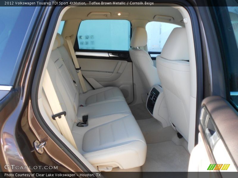 Toffee Brown Metallic / Cornsilk Beige 2012 Volkswagen Touareg TDI Sport 4XMotion