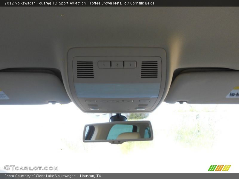 Toffee Brown Metallic / Cornsilk Beige 2012 Volkswagen Touareg TDI Sport 4XMotion