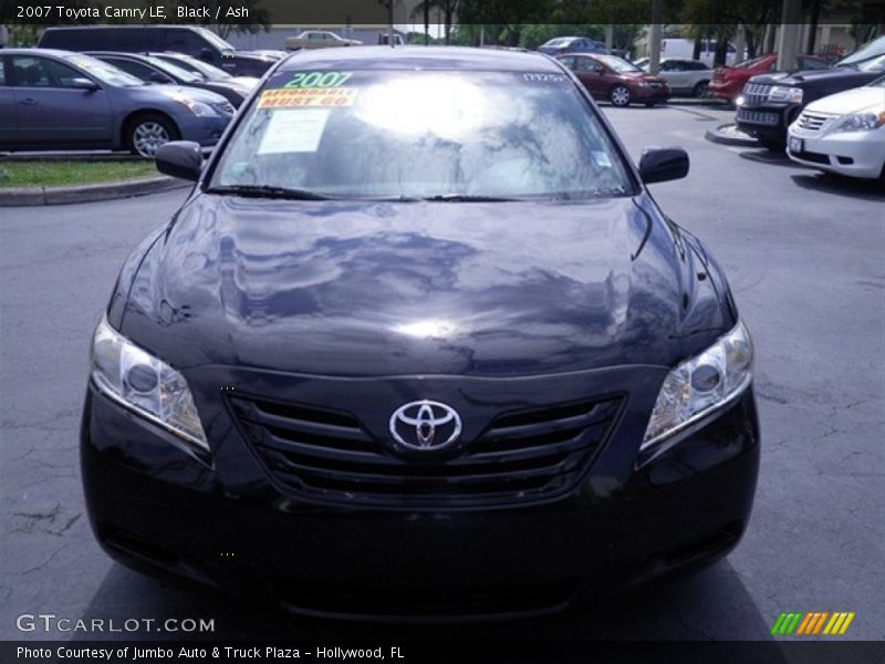 Black / Ash 2007 Toyota Camry LE