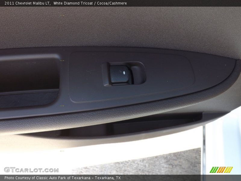 White Diamond Tricoat / Cocoa/Cashmere 2011 Chevrolet Malibu LT