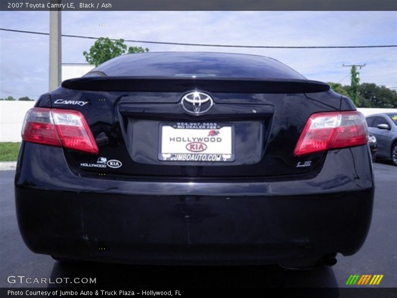 Black / Ash 2007 Toyota Camry LE