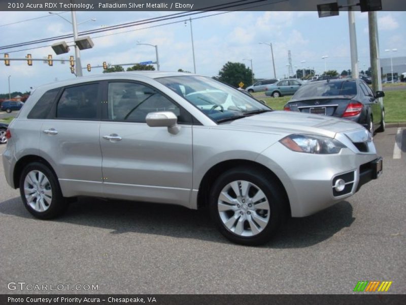 Palladium Silver Metallic / Ebony 2010 Acura RDX Technology