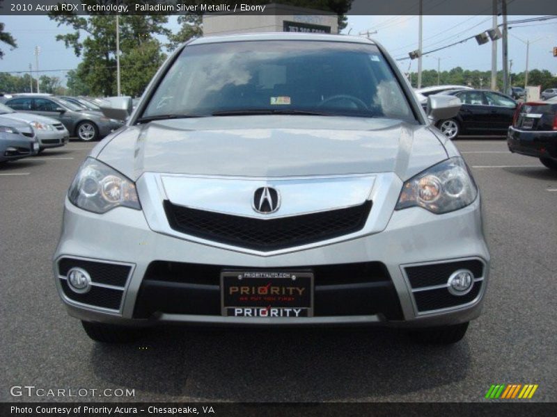 Palladium Silver Metallic / Ebony 2010 Acura RDX Technology