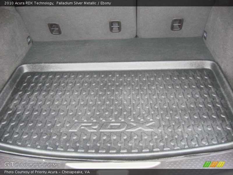 Palladium Silver Metallic / Ebony 2010 Acura RDX Technology