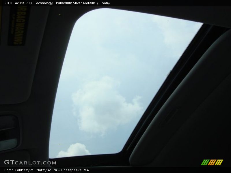 Palladium Silver Metallic / Ebony 2010 Acura RDX Technology