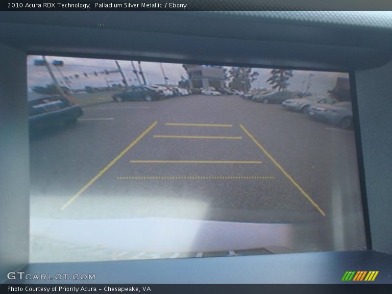 Palladium Silver Metallic / Ebony 2010 Acura RDX Technology