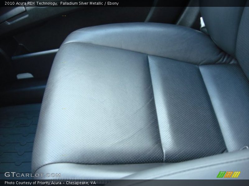 Palladium Silver Metallic / Ebony 2010 Acura RDX Technology