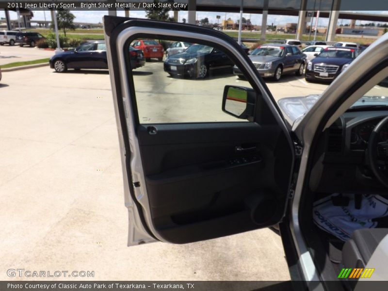 Bright Silver Metallic / Dark Slate Gray 2011 Jeep Liberty Sport