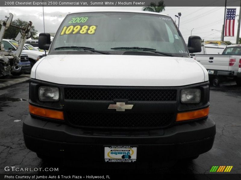 Summit White / Medium Pewter 2008 Chevrolet Express 2500 Commercial Van