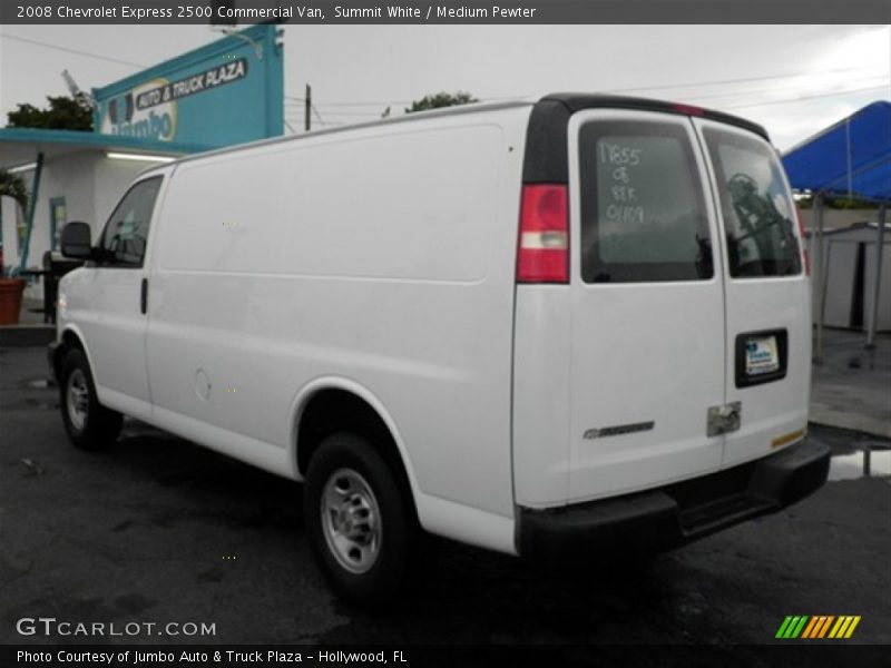 Summit White / Medium Pewter 2008 Chevrolet Express 2500 Commercial Van