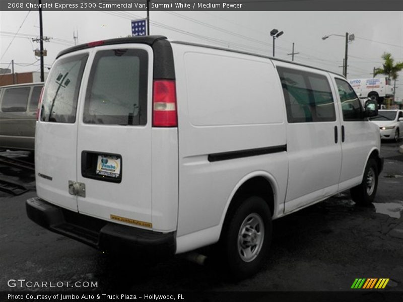 Summit White / Medium Pewter 2008 Chevrolet Express 2500 Commercial Van