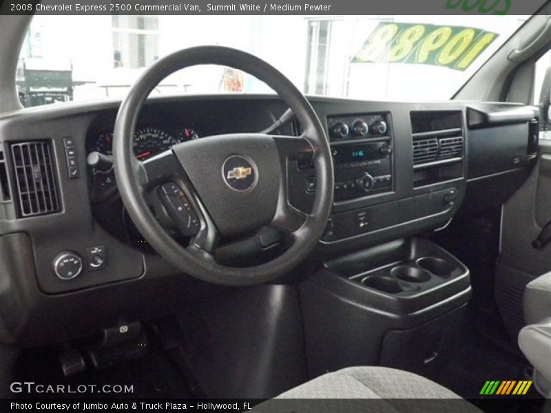 Summit White / Medium Pewter 2008 Chevrolet Express 2500 Commercial Van