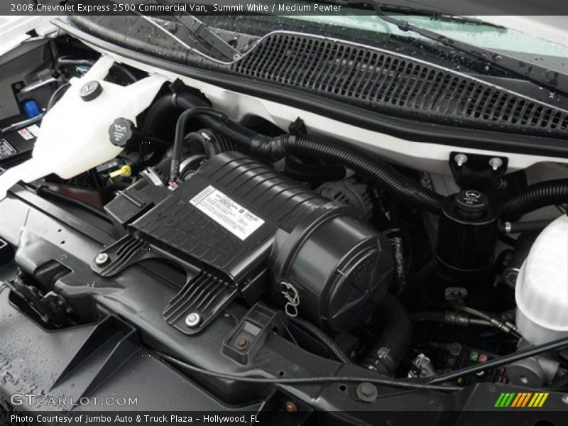 Summit White / Medium Pewter 2008 Chevrolet Express 2500 Commercial Van