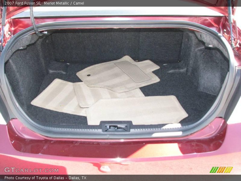 Merlot Metallic / Camel 2007 Ford Fusion SE