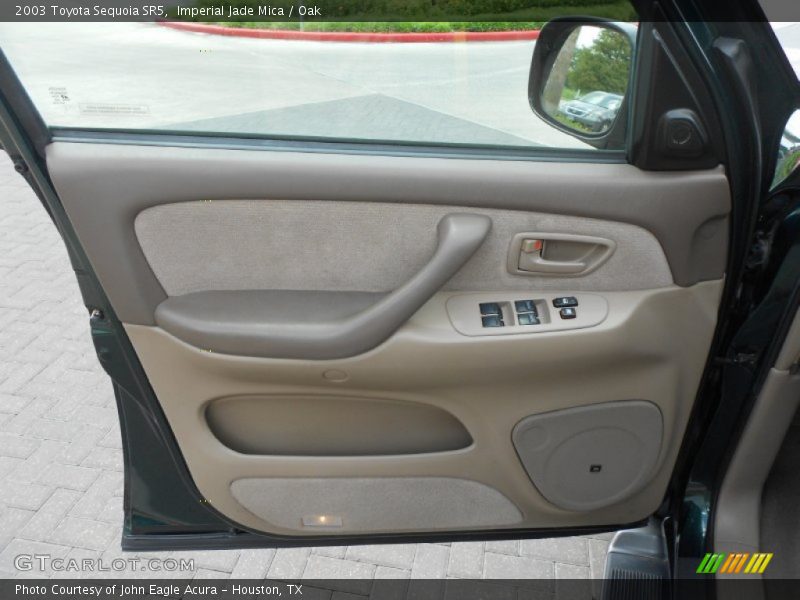 Imperial Jade Mica / Oak 2003 Toyota Sequoia SR5