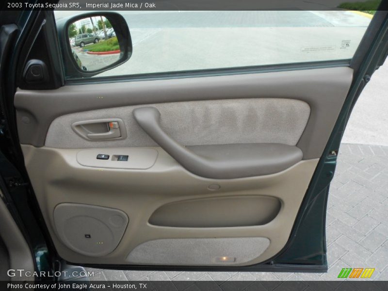 Imperial Jade Mica / Oak 2003 Toyota Sequoia SR5
