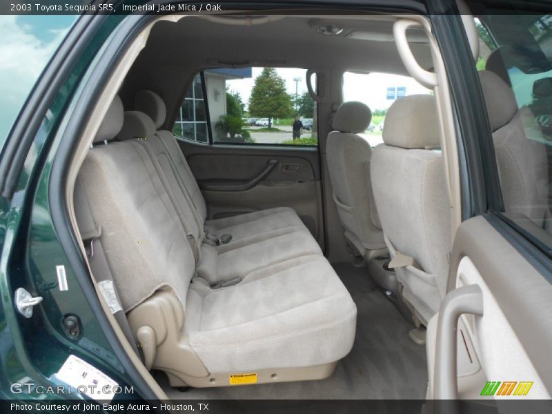 Imperial Jade Mica / Oak 2003 Toyota Sequoia SR5