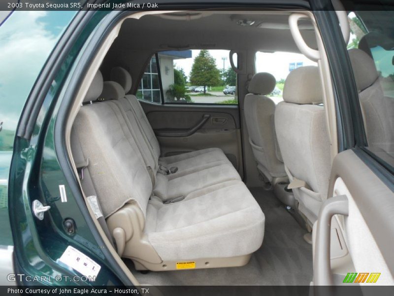 Imperial Jade Mica / Oak 2003 Toyota Sequoia SR5