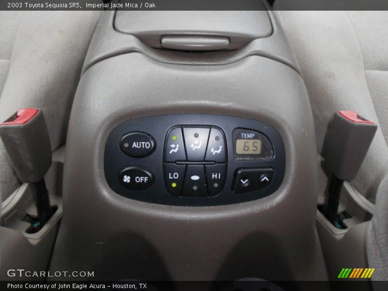 Imperial Jade Mica / Oak 2003 Toyota Sequoia SR5