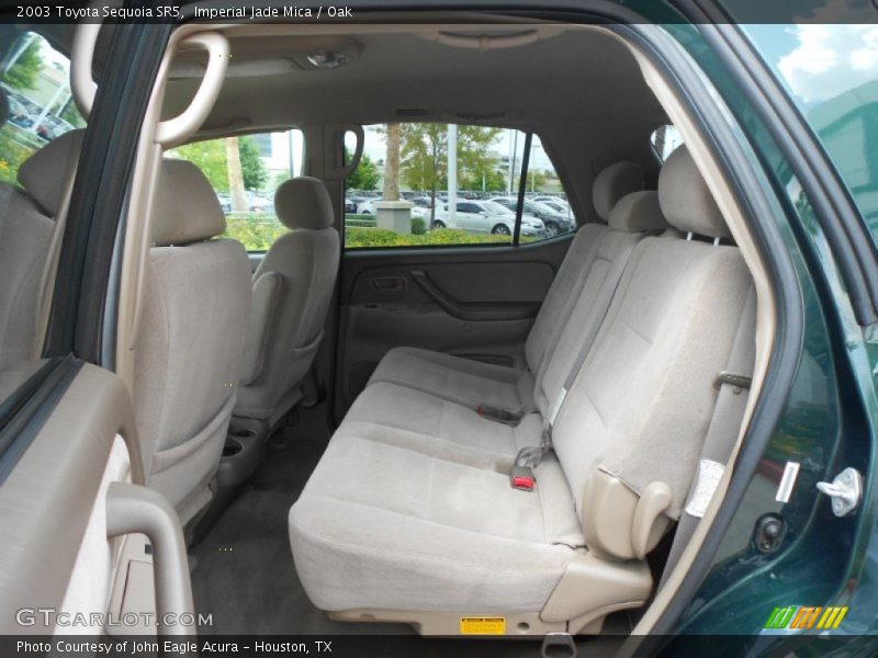 Imperial Jade Mica / Oak 2003 Toyota Sequoia SR5