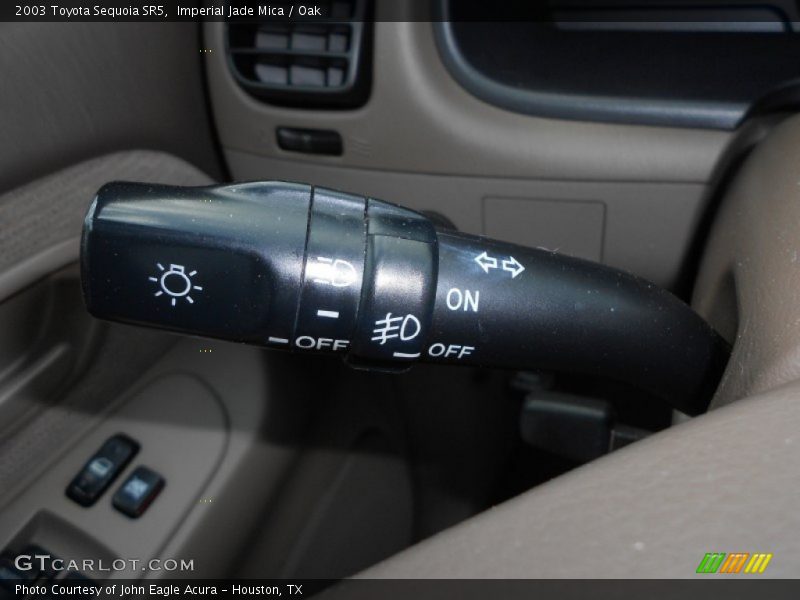 Imperial Jade Mica / Oak 2003 Toyota Sequoia SR5