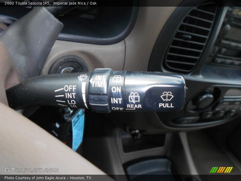Imperial Jade Mica / Oak 2003 Toyota Sequoia SR5