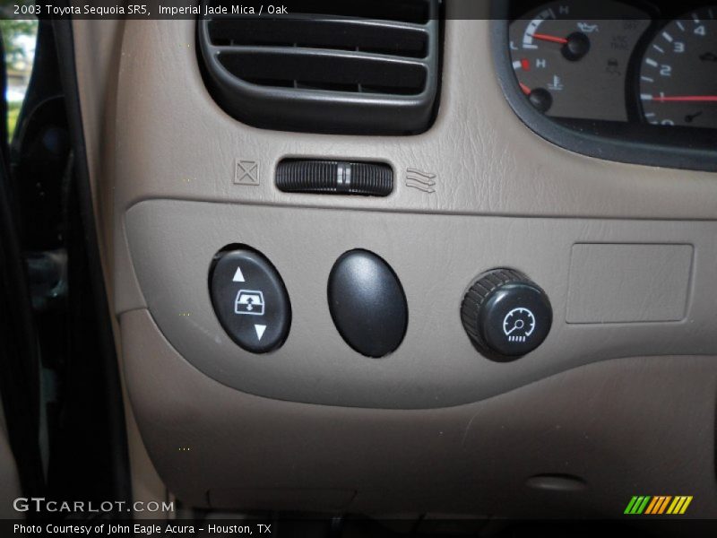 Imperial Jade Mica / Oak 2003 Toyota Sequoia SR5