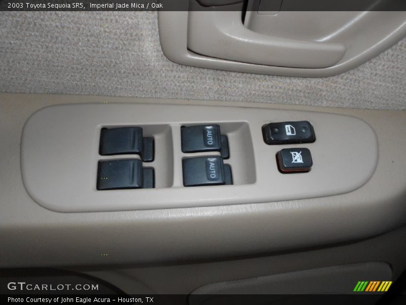 Imperial Jade Mica / Oak 2003 Toyota Sequoia SR5