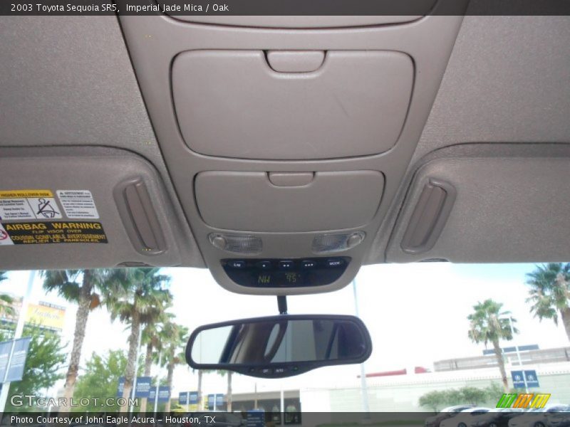 Imperial Jade Mica / Oak 2003 Toyota Sequoia SR5