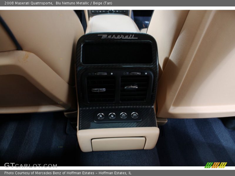 Blu Nettuno Metallic / Beige (Tan) 2008 Maserati Quattroporte