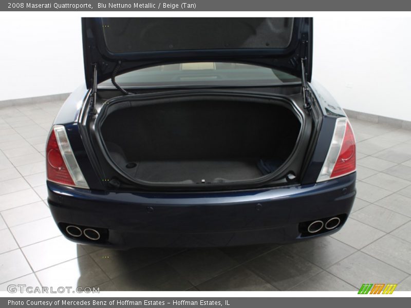Blu Nettuno Metallic / Beige (Tan) 2008 Maserati Quattroporte