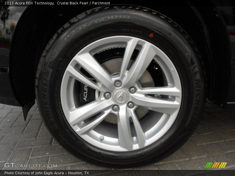 Crystal Black Pearl / Parchment 2013 Acura RDX Technology