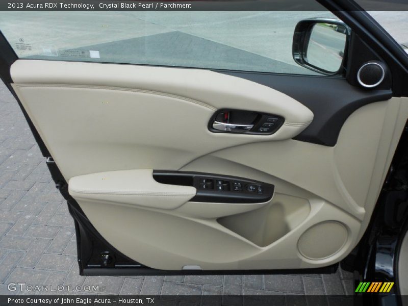 Crystal Black Pearl / Parchment 2013 Acura RDX Technology
