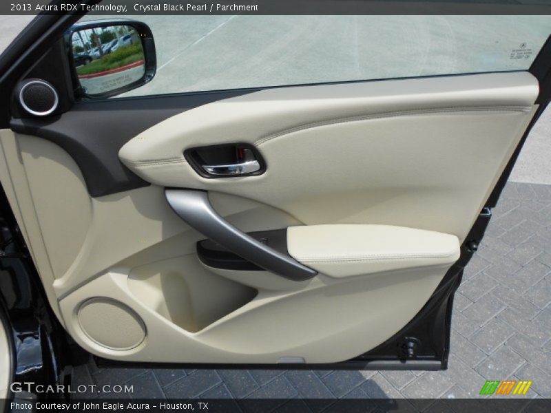 Crystal Black Pearl / Parchment 2013 Acura RDX Technology
