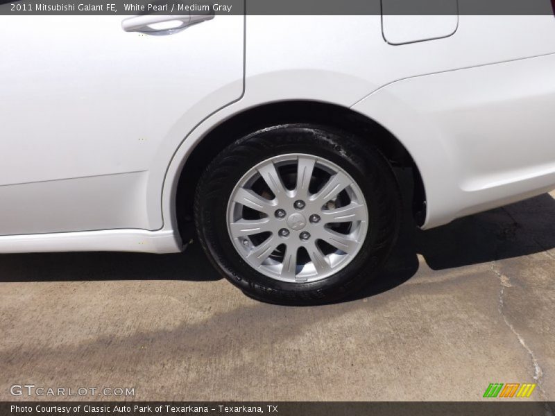 White Pearl / Medium Gray 2011 Mitsubishi Galant FE