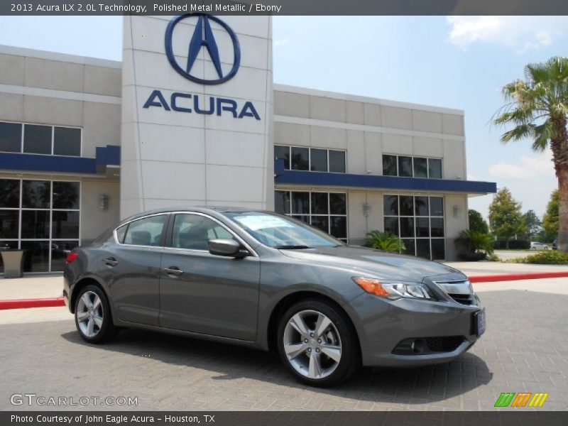 Polished Metal Metallic / Ebony 2013 Acura ILX 2.0L Technology