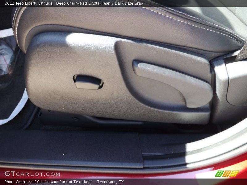 Deep Cherry Red Crystal Pearl / Dark Slate Gray 2012 Jeep Liberty Latitude