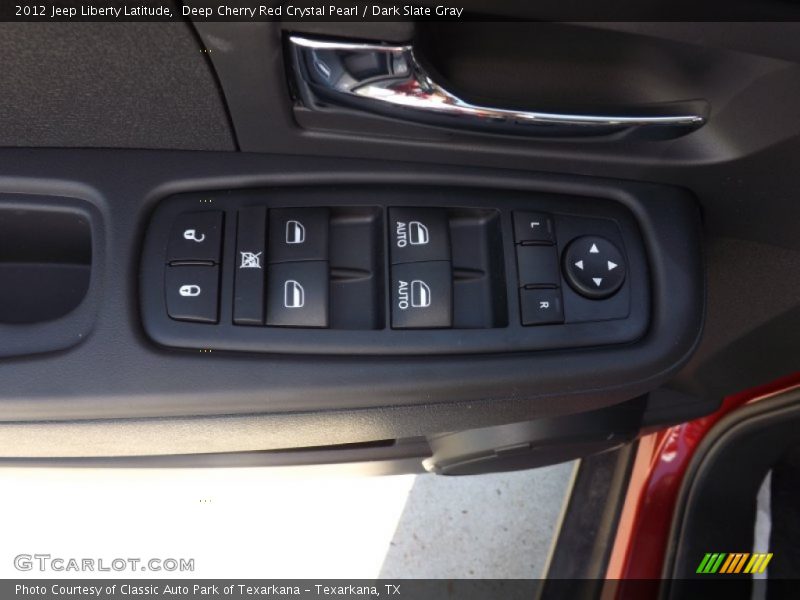 Deep Cherry Red Crystal Pearl / Dark Slate Gray 2012 Jeep Liberty Latitude