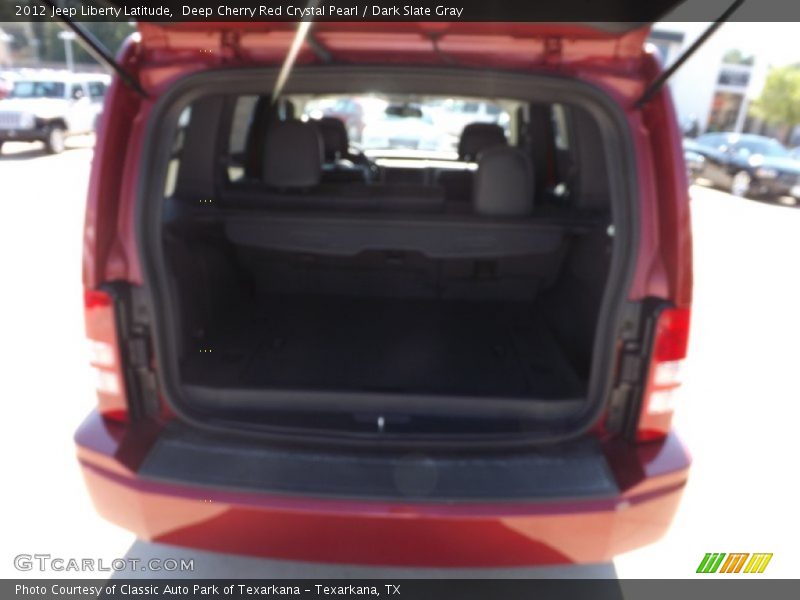 Deep Cherry Red Crystal Pearl / Dark Slate Gray 2012 Jeep Liberty Latitude