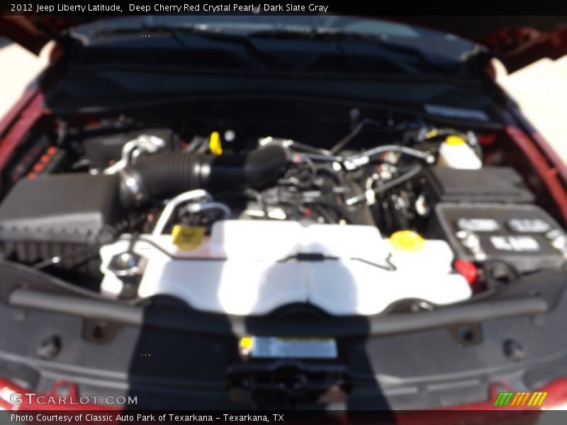 Deep Cherry Red Crystal Pearl / Dark Slate Gray 2012 Jeep Liberty Latitude