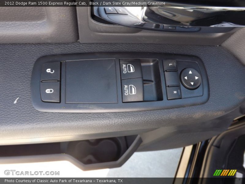 Black / Dark Slate Gray/Medium Graystone 2012 Dodge Ram 1500 Express Regular Cab
