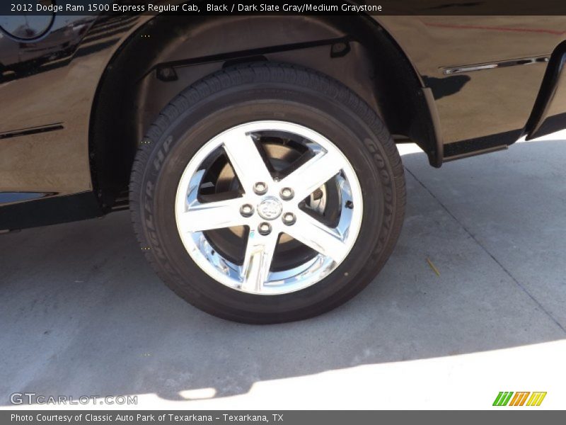 Black / Dark Slate Gray/Medium Graystone 2012 Dodge Ram 1500 Express Regular Cab
