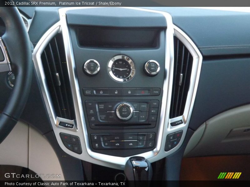 Platinum Ice Tricoat / Shale/Ebony 2012 Cadillac SRX Premium