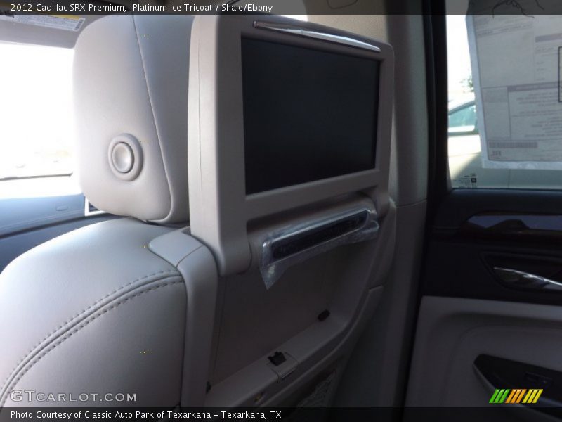 Platinum Ice Tricoat / Shale/Ebony 2012 Cadillac SRX Premium