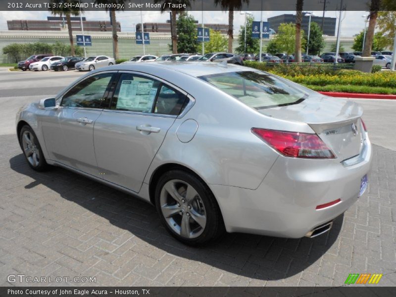 Silver Moon / Taupe 2012 Acura TL 3.7 SH-AWD Technology