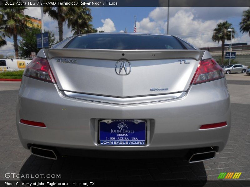 Silver Moon / Taupe 2012 Acura TL 3.7 SH-AWD Technology