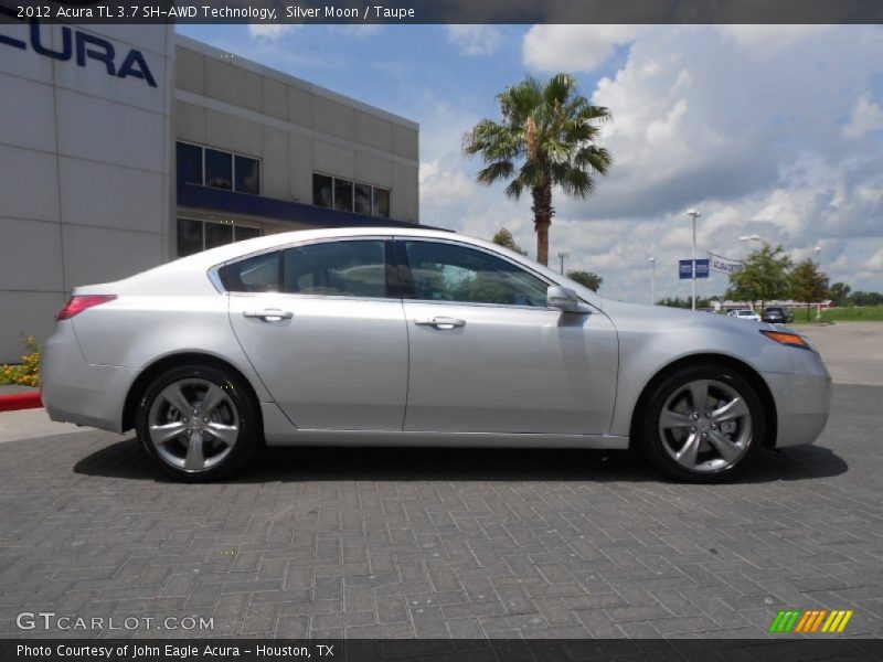 Silver Moon / Taupe 2012 Acura TL 3.7 SH-AWD Technology