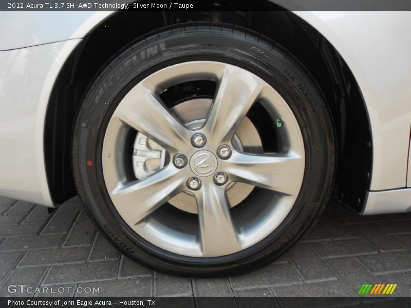 Silver Moon / Taupe 2012 Acura TL 3.7 SH-AWD Technology
