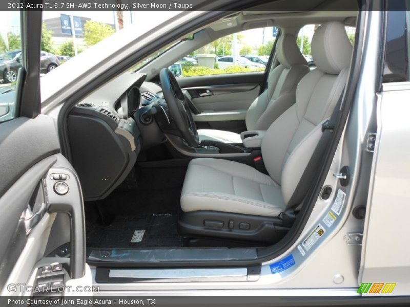 Silver Moon / Taupe 2012 Acura TL 3.7 SH-AWD Technology
